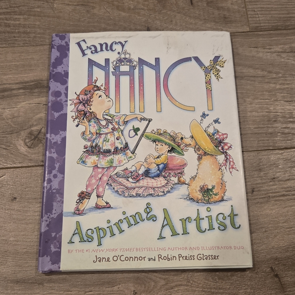 Fancy Nancy Aspiring Artist Childrens Book First Grade Reading Summer Reading